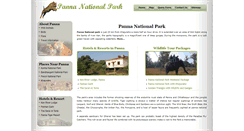 Desktop Screenshot of panna-national-park.com